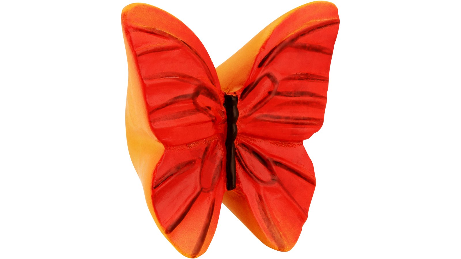 Moebelknopf-Fuessen-bunt-Kunststoff-laenge-44-597564 Knopf Füssen Kunststoff bunt - 44 mm lang vor weißem Hintergrund