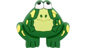 Moebelknopf-Grossefehn-gruen-Softmaterial-laenge-50-668624-front Knopf Großefehn Softmaterial - Metallfuß grün - 50 mm lang vor weißem Hintergrund