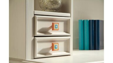 Knopf Kleinblittersdorf Softmaterial - Metallfuß bunt-orange - 40 mm lang  vor weißem Hintergrund