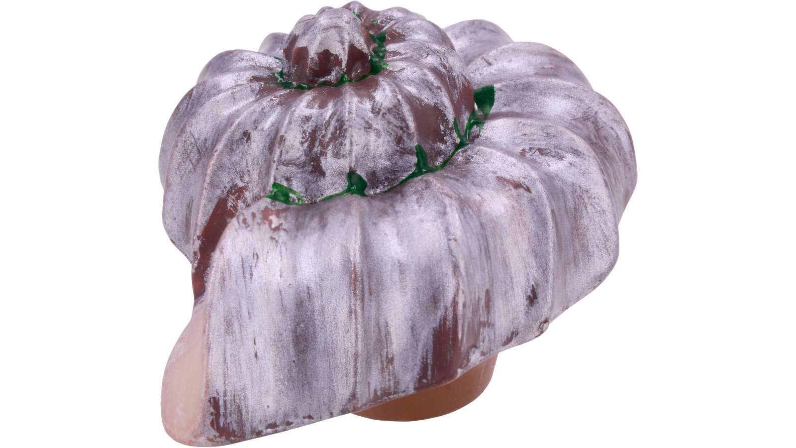 Knopf Langerwehe Kunststoff bunt - 49 mm lang  vor weißem Hintergrund