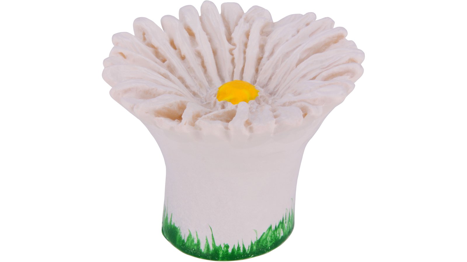 Moebelknopf-Lotte-weiss-Kunststoff-laenge-38-656944 Knopf Lotte Kunststoff weiß - 38 mm lang vor weißem Hintergrund