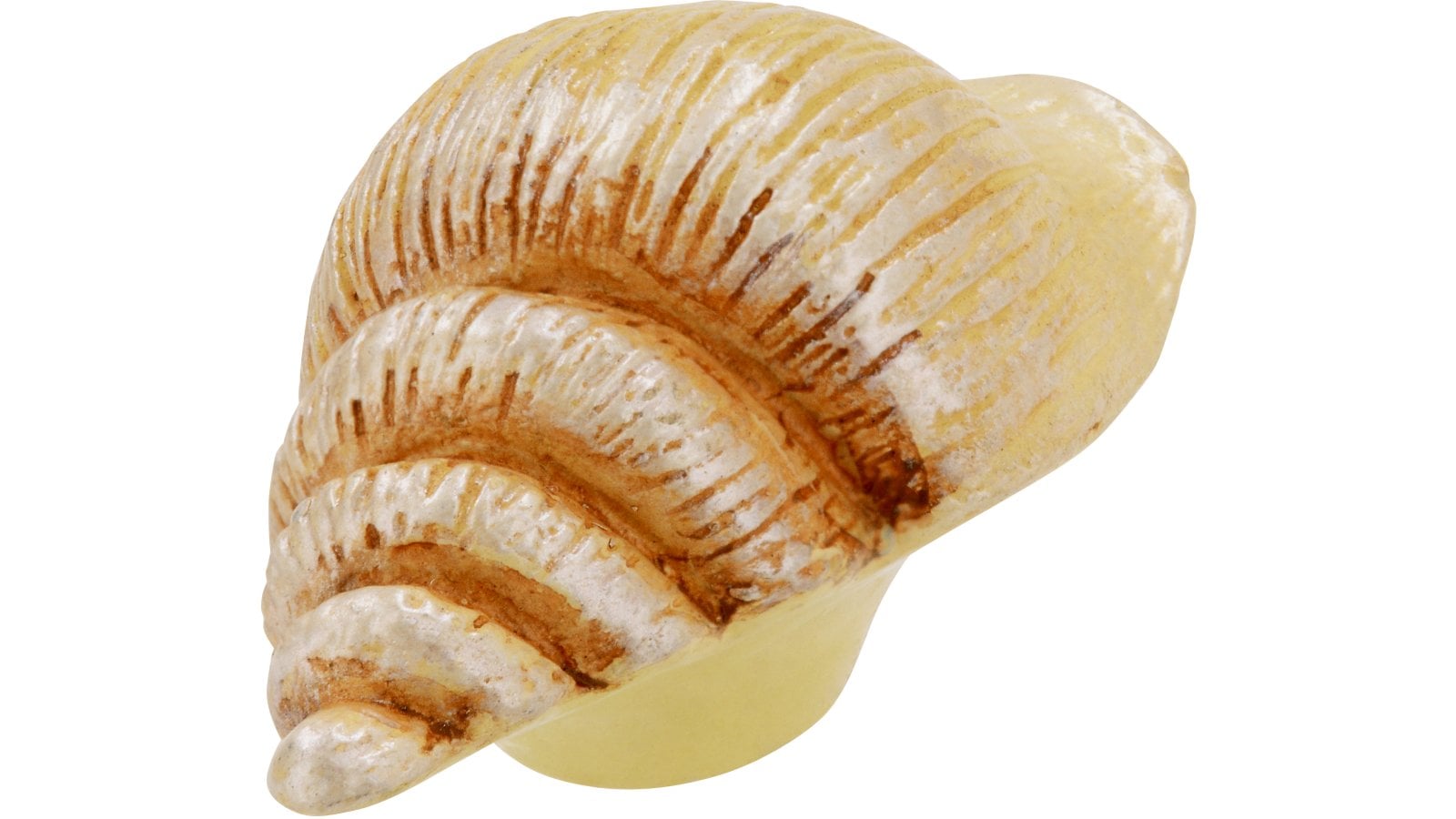 Knopf Ritterhude Kunststoff bunt - 52 mm lang  vor weißem Hintergrund