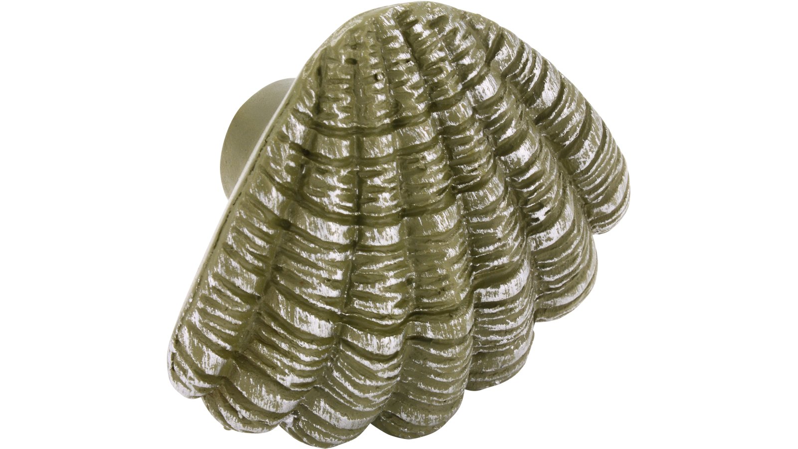 Knopf Sassenberg Kunststoff bunt - 44 mm lang  vor weißem Hintergrund