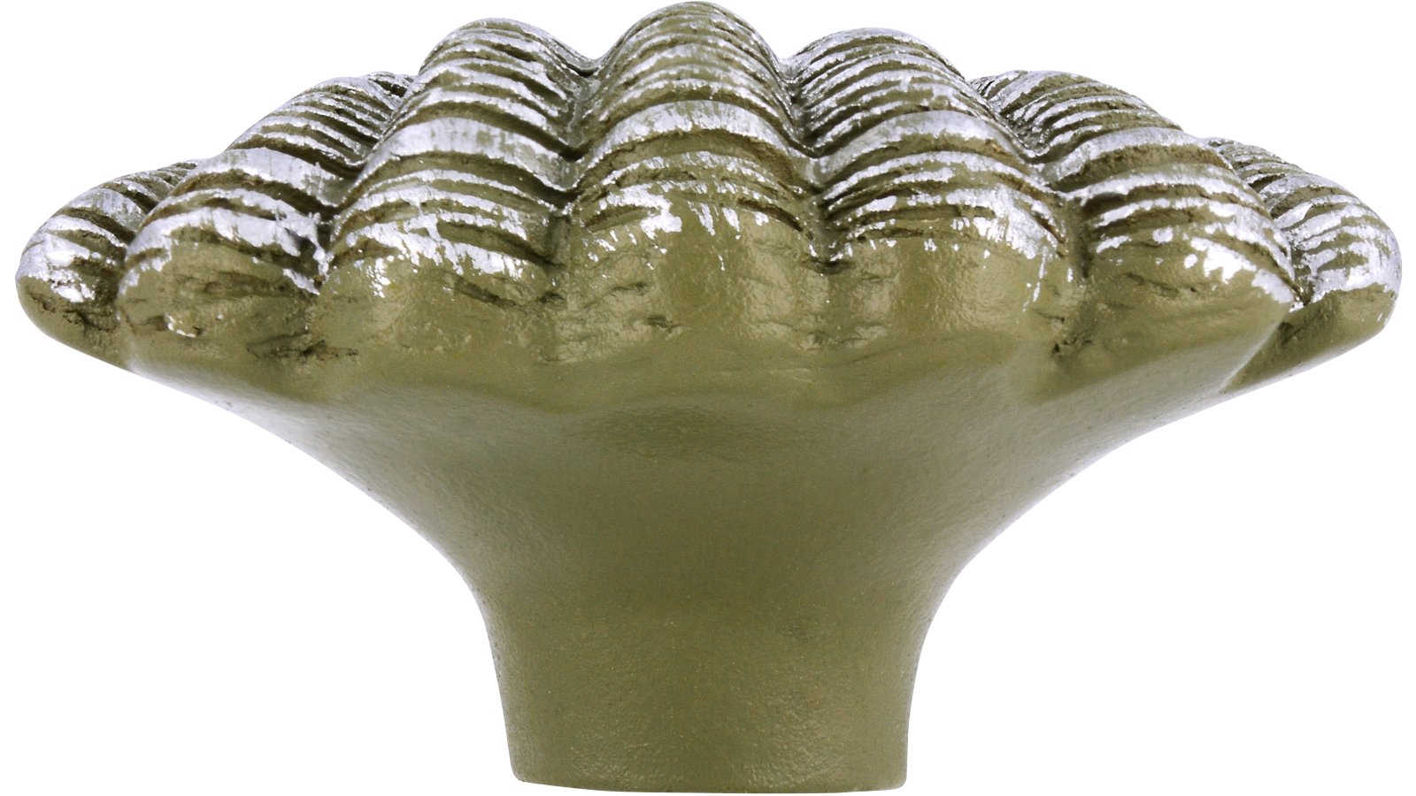 Knopf Sassenberg Kunststoff bunt - 44 mm lang  vor weißem Hintergrund