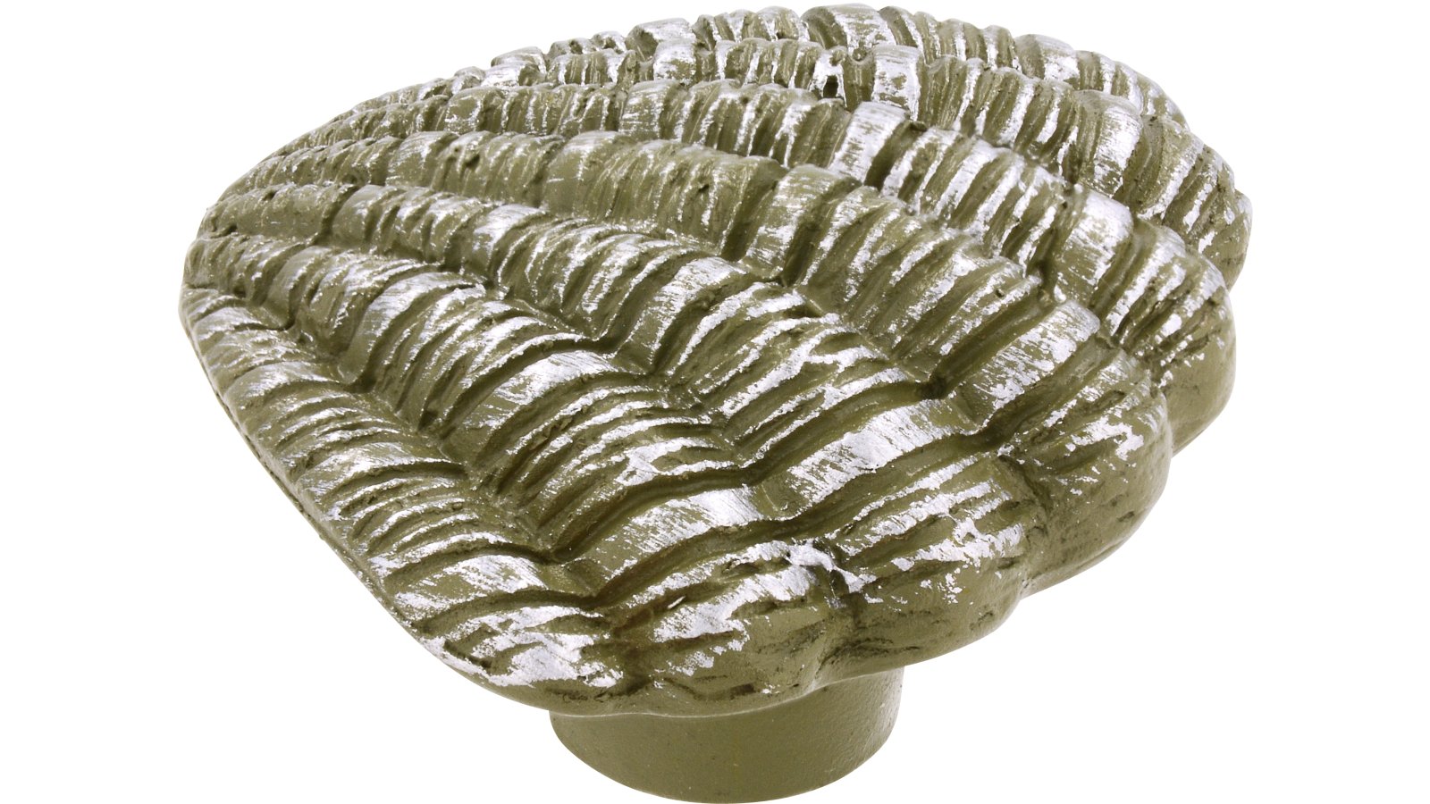 Knopf Sassenberg Kunststoff bunt - 44 mm lang  vor weißem Hintergrund