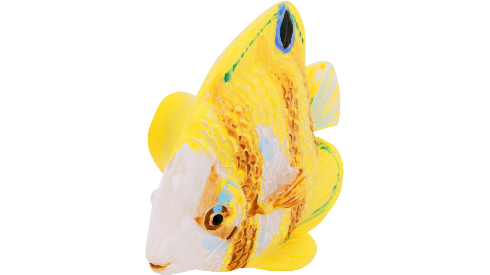 Knopf Solms Kunststoff bunt - 57 mm lang  vor weißem Hintergrund