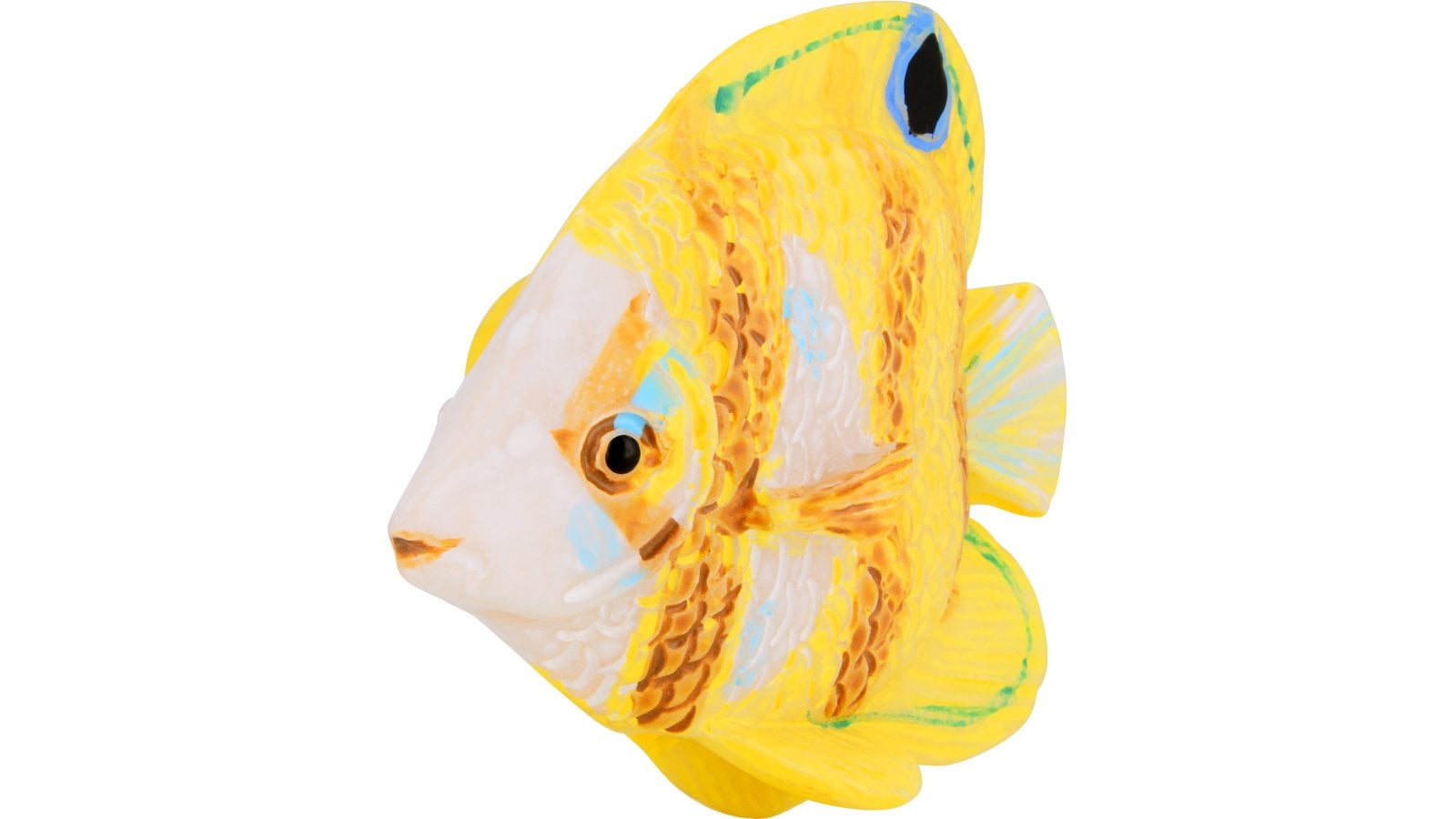 Knopf Solms Kunststoff bunt - 57 mm lang  vor weißem Hintergrund