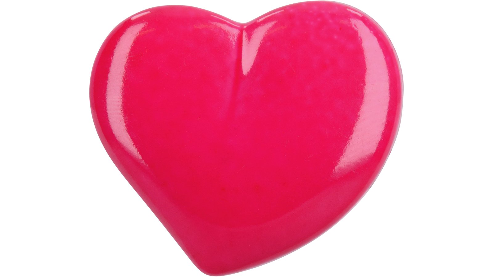 Knopf Treuchtlingen Kunststoff pink 2 stück - 36 mm lang  vor weißem Hintergrund