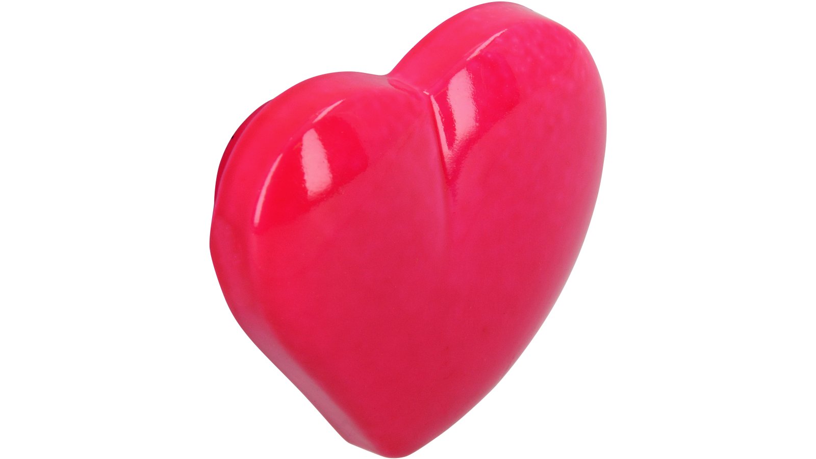 Knopf Treuchtlingen Kunststoff pink 2 stück - 36 mm lang  vor weißem Hintergrund