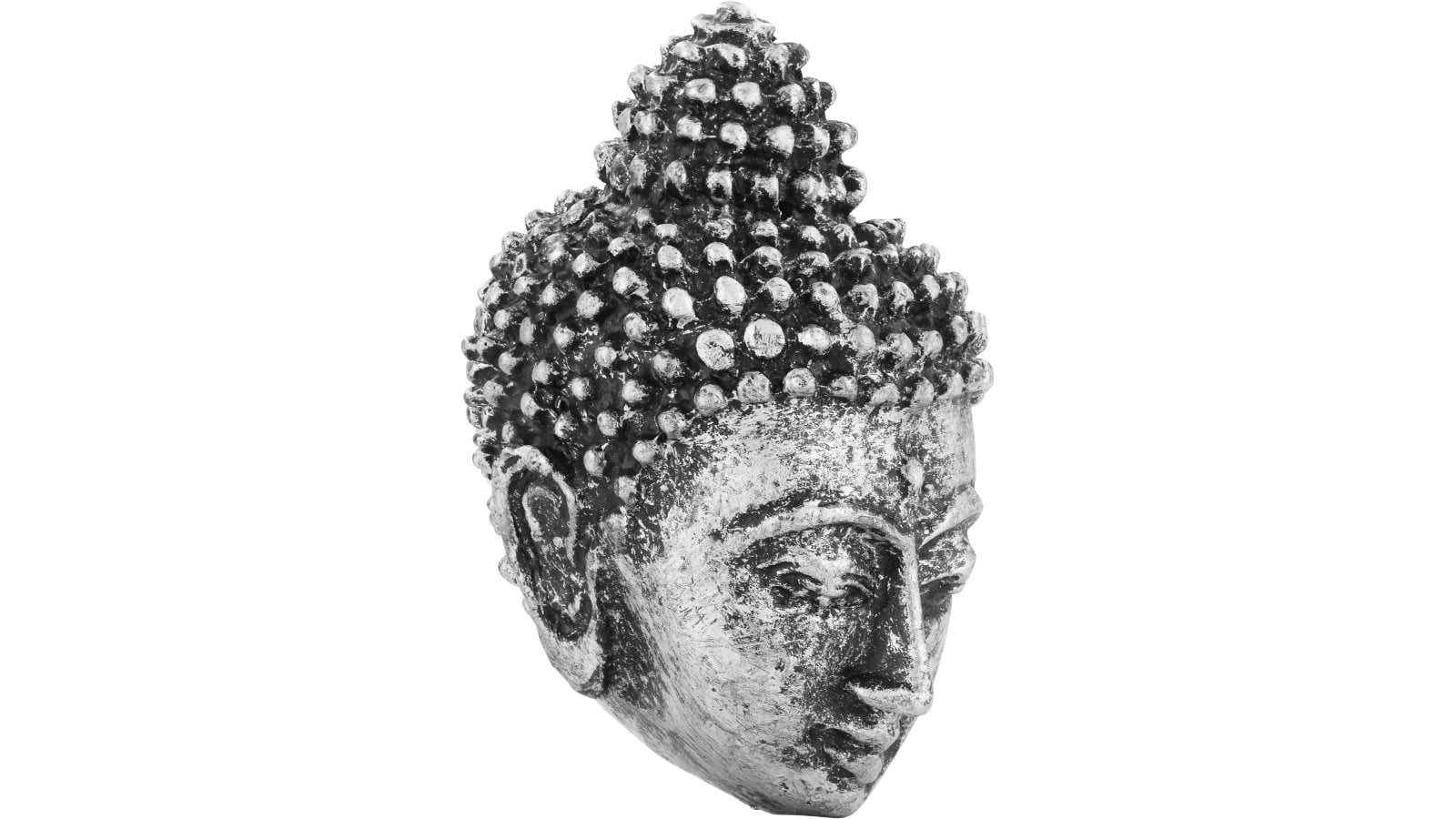 Moebelknopf-Usingen-silber-Kunststoff-laenge-74-634938 Knopf Usingen Kunststoff altsilberfarbig - 74 mm lang vor weißem Hintergrund