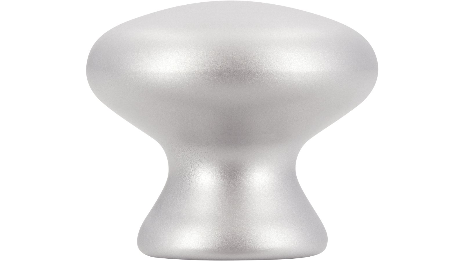 Moebelknopf-Velbert-weiss-alufarbig-Aluminium-Kunststoff-laenge-32-751272-stehend Knopf Velbert Kunststoff weißaluminium - 32 mm lang vor weißem Hintergrund