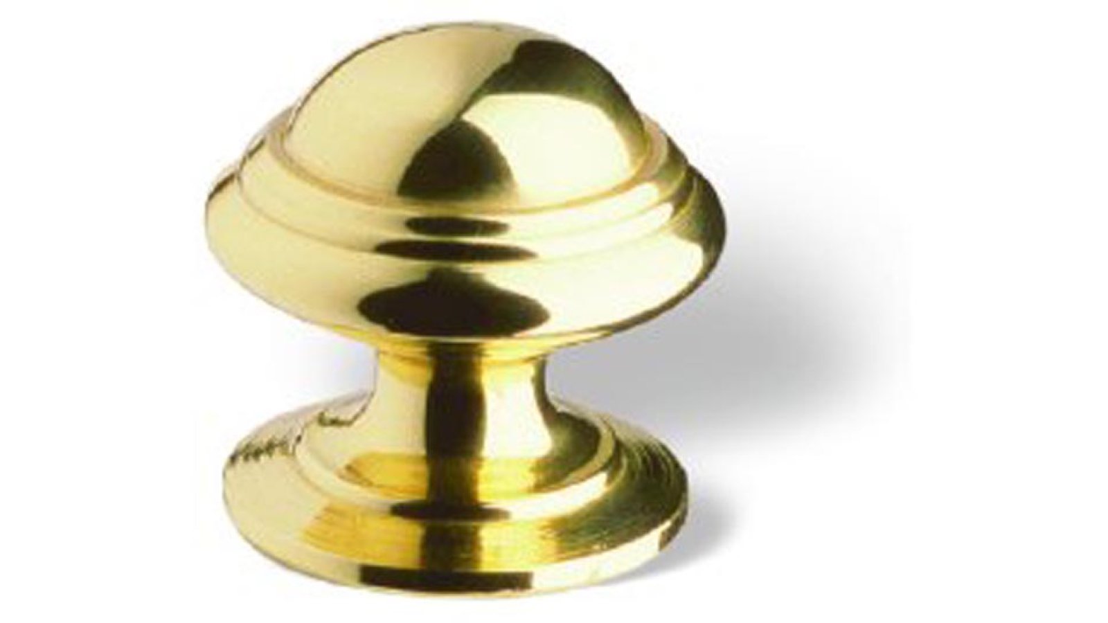 Moebelknopf-Witten-messing-Messing-laenge-24-83614 Knopf Witten Messing poliert - 24 mm lang vor weißem Hintergrund