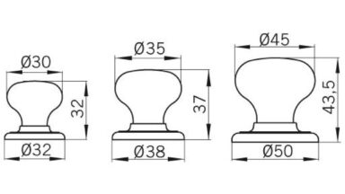 Knopf + Unterlage Heidelberg Kunststoff glasiert weiß hochglanz bedruckt gold metallisiert gold glänzend - 32 mm lang  vor weißem Hintergrund