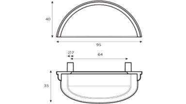 Muschel Twist Kunststoff - grau-silber - 95 mm lang  vor weißem Hintergrund