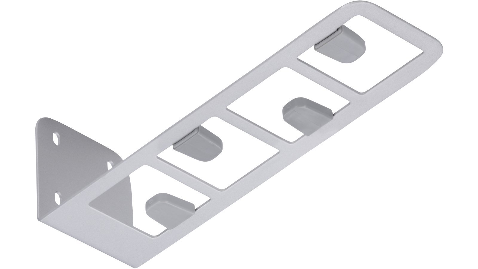 Schrankhaken-Lauchstaedt-grau-alufarbig-Stahl-Kunststoff-laenge-55-807852-seitlich Schrankhaken Lauchstädt Stahl - Kunststoff alufarbig pulverbeschichtet grau - 55 mm lang vor weißem Hintergrund