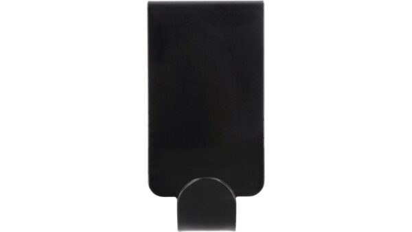 Türgarderobe Bürstadt Stahl schwarz matt pulverbeschichtet 5 stück - 57 mm lang  vor weißem Hintergrund
