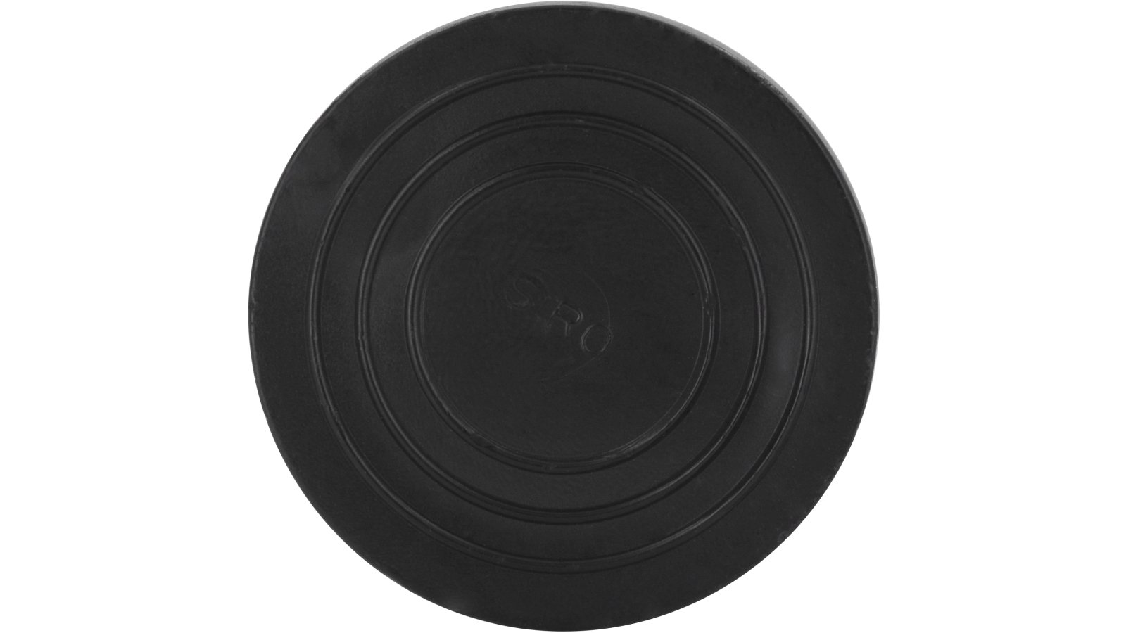 Verstellschraube  Stahl - Kunststoff schwarz - 33 mm lang  vor weißem Hintergrund