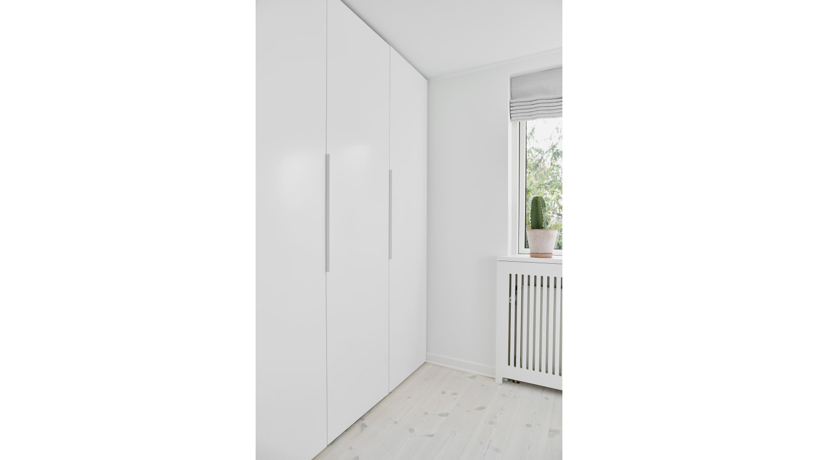 Griffleiste-EDGE-Straight-weiss-alufarbig-Aluminium-laenge-600-FP-000277-anwendung-3 Griffleiste EDGE-Straight Aluminium - Matt weiß - 600 mm lang vor weißem Hintergrund