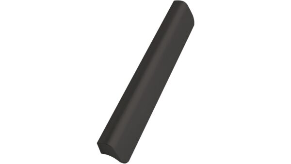 Griffleiste FALL Aluminium - Bronze antik - 236 mm lang vor weißem Hintergrund