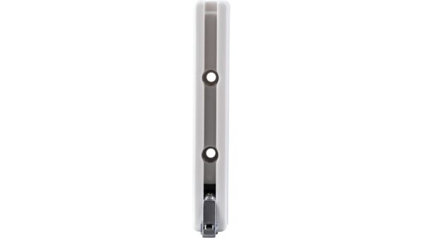 Klapparm Bad-Salzdefurth Druckguss - Kunststoff chrom glänzend weiß - 121 mm lang  vor weißem Hintergrund