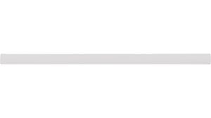 Griff Bad-Segeberg Druckguss weiß pulverbeschichtet - 180 mm lang  vor weißem Hintergrund