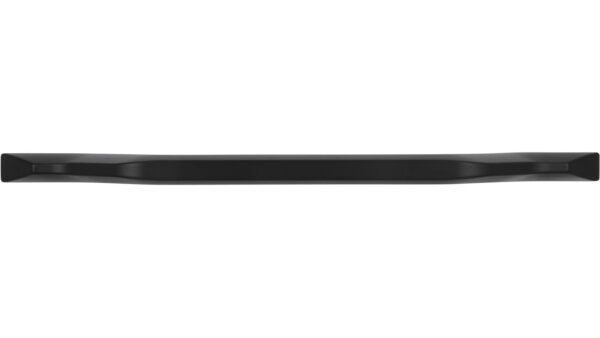 Griff Neuenburg Druckguss schwarz matt pulverbeschichtet - 186 mm lang  vor weißem Hintergrund