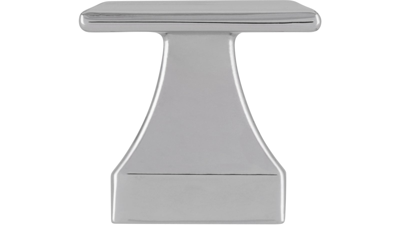 Moebelgriff-Olm-chrom-Zinkdruckguss-laenge-32-834440-stehend Griff Olm Druckguss chrom glänzend - 32 mm lang vor weißem Hintergrund