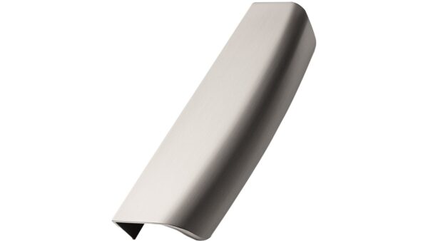 Griff WOW Zink - Edelstahloptik - 192 mm lang  vor weißem Hintergrund