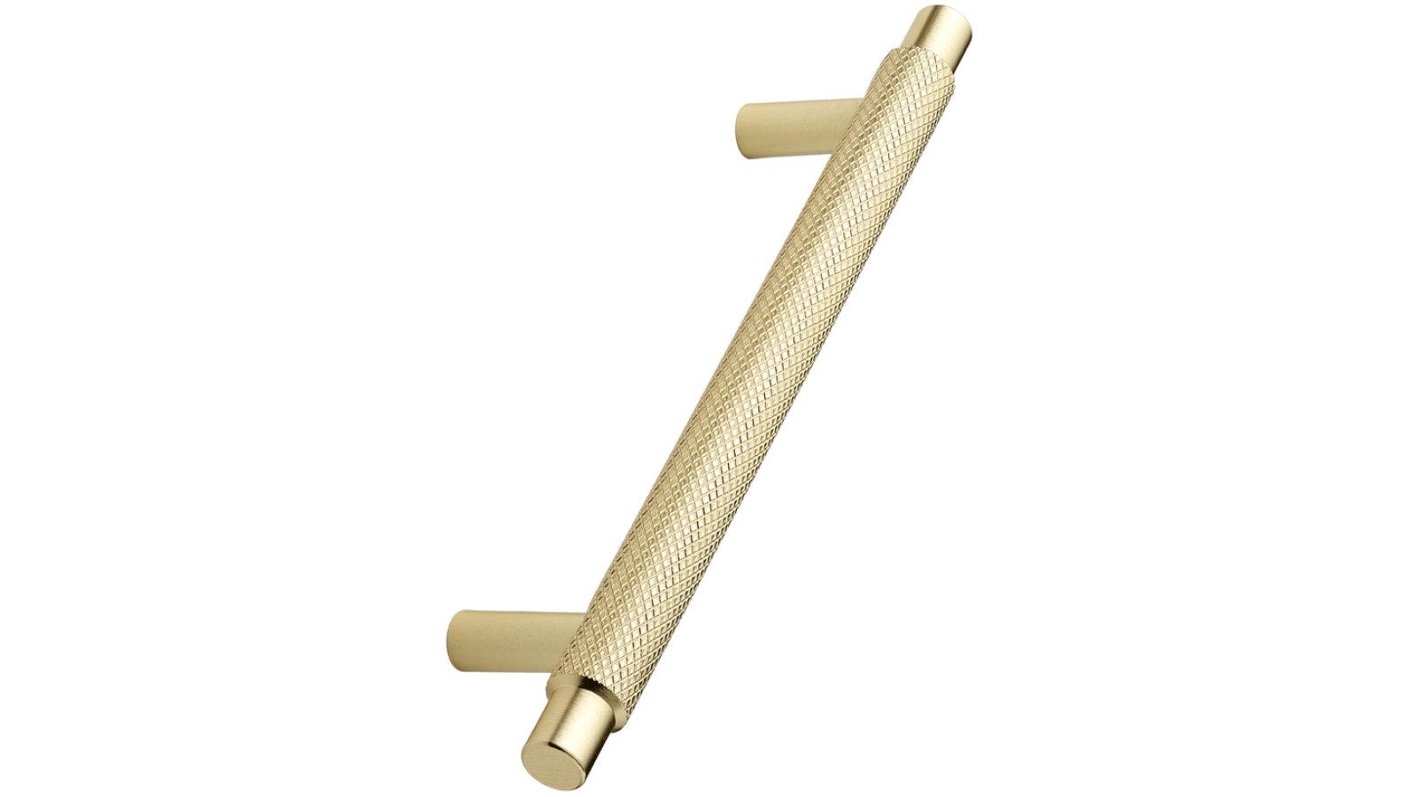 Stangengriff MANOR Zink - Gold - 182 mm lang  vor weißem Hintergrund