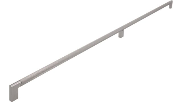 Griff Threesixty Aluminium - Druckguss edelstahleffekt edelstahleffekt - 750 mm lang vor weißem Hintergrund