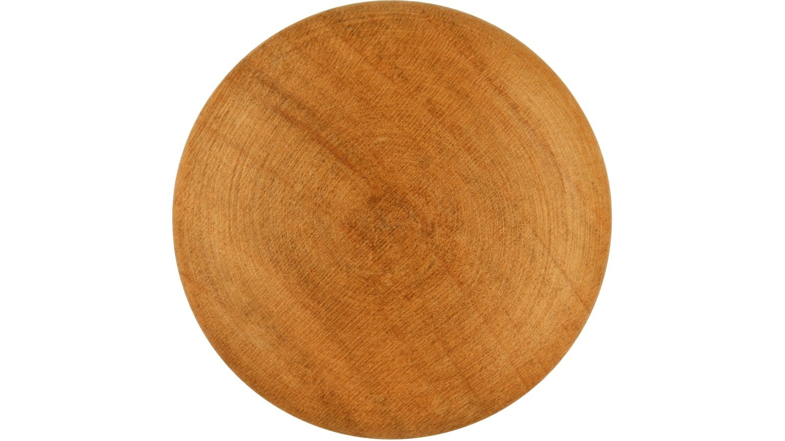 Moebelknopf-Rudersberg-kirsche-Holz-laenge-30-113590-front Knopf Rudersberg Holz kirsch natur lackiert - 30 mm lang vor weißem Hintergrund