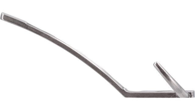 Haken Kernen Druckguss altsilberfarbig - 148 mm lang  vor weißem Hintergrund