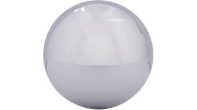 Haken Neunkirchen Druckguss chrom glänzend - 18 mm lang  vor weißem Hintergrund