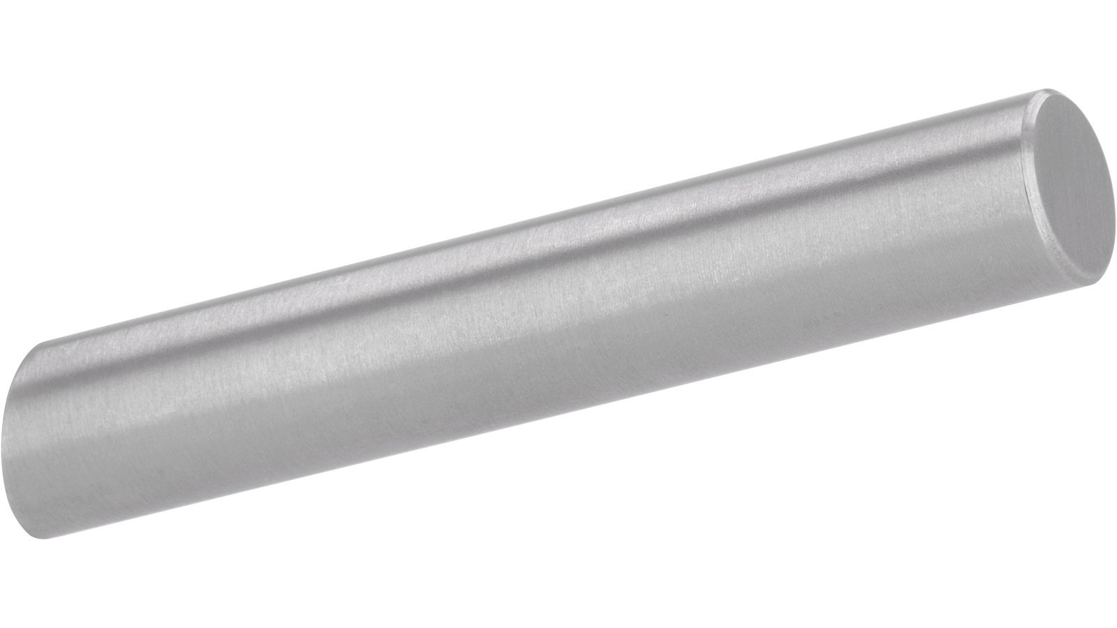 Haken Tirschenreuth Edelstahl fein geschliffen 3 stück - 60 mm lang  vor weißem Hintergrund