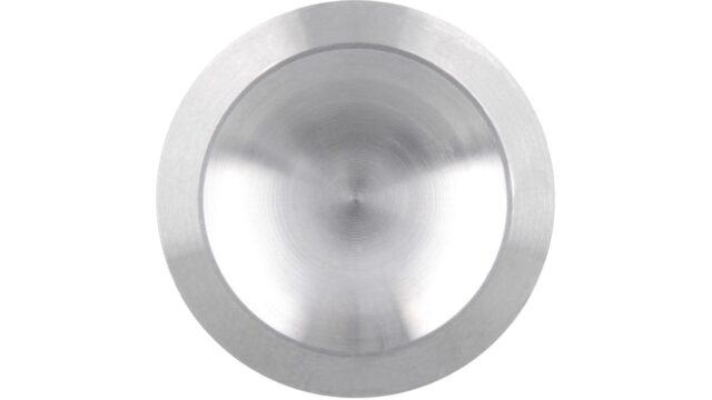 Haken Zwiesel Edelstahl fein geschliffen - 20 mm lang  vor weißem Hintergrund