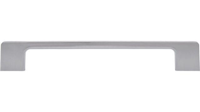 Griff Bad-Reichenhall Druckguss chrom glänzend - 204 mm lang  vor weißem Hintergrund