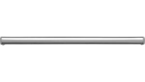 Griff Dieburg Druckguss chrom glänzend - 168 mm lang  vor weißem Hintergrund