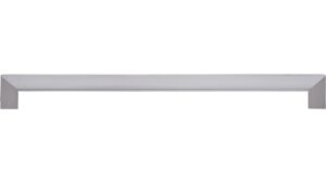 Moebelgriff-Dieburg-chrom-Zinkdruckguss-laenge-328-739394-stehend Griff Dieburg Druckguss chrom glänzend - 328 mm lang vor weißem Hintergrund