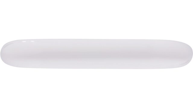 Griff Hösbach Kunststoff weiß 2 stück - 74 mm lang  vor weißem Hintergrund