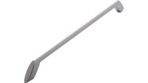 Griff Kenzingen Druckguss chrom glänzend - 352 mm lang  vor weißem Hintergrund