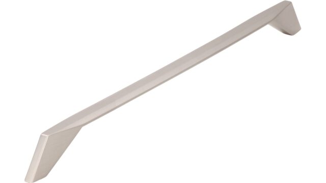Griff Malente Druckguss edelstahleffekt - 343 mm lang vor weißem Hintergrund