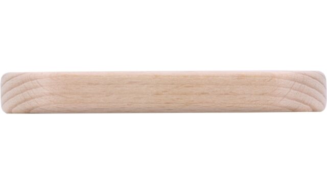 Griff Markdorf Holz buche roh - 107 mm lang  vor weißem Hintergrund