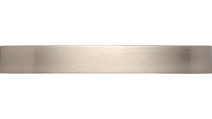 Moebelgriff-Rees-nickel-Zinkdruckguss-laenge-148-630916-front Griff Rees Druckguss vernickelt feingeschliffen - 148 mm lang vor weißem Hintergrund