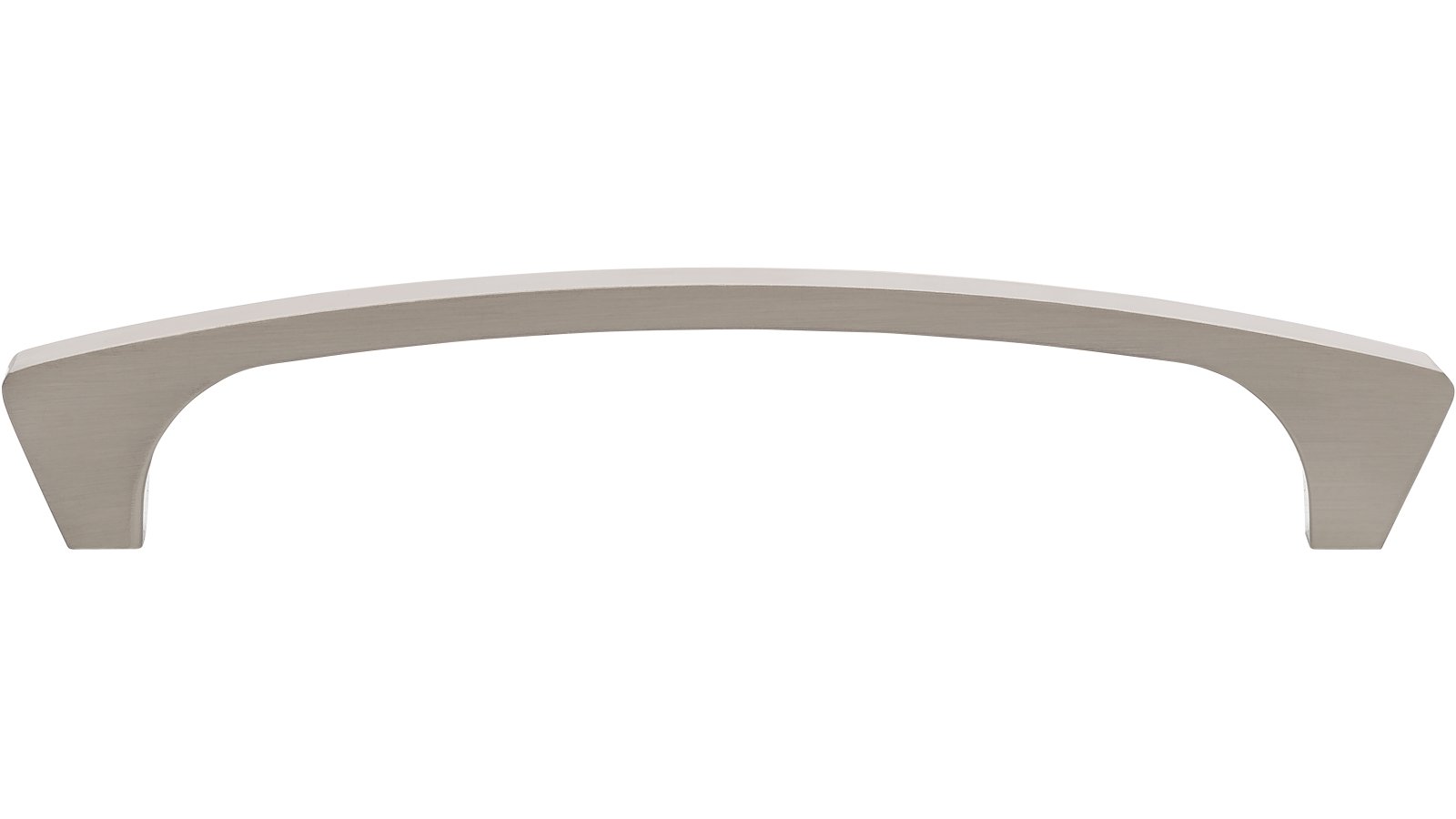 Moebelgriff-Rees-nickel-Zinkdruckguss-laenge-148-630916-stehend Griff Rees Druckguss vernickelt feingeschliffen - 148 mm lang vor weißem Hintergrund