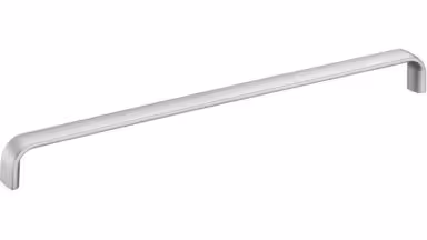 Design-Bügelgriff Blieskastel Zamak verchromt matt - 169 mm lang vor weißem Hintergrund