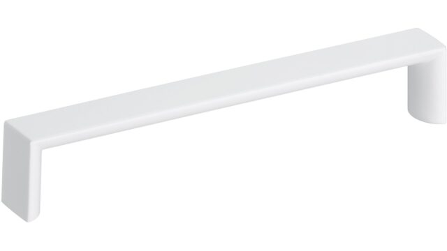 Design-Bügelgriff Filderstadt Zamak weiß - 328 mm lang  vor weißem Hintergrund