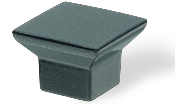 Designgriff Wetzlar Zamak anthrazitmetallic - 40 mm lang vor weißem Hintergrund
