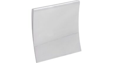 Griffleiste Bassum Zinkdruckguß - chrom glänzend - 80 mm lang vor weißem Hintergrund