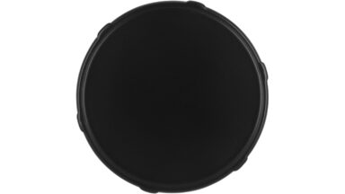 Knopf Stroh-Round Druckguss schwarz matt pulverbeschichtet - 35 mm lang  vor weißem Hintergrund