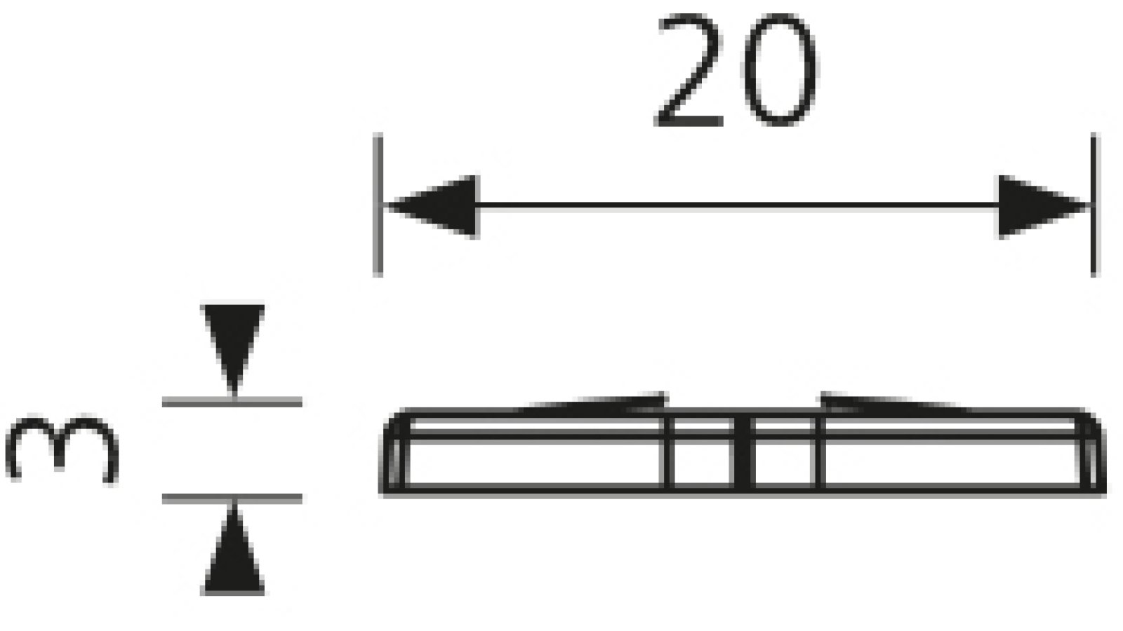 Rosette-Bad-Muenstereifel-zinnfarbig-zinnfarbig-messing-Zinkdruckguss-laenge-20-SW-226078-technische-zeichnung Rosette Bad-Münstereifel Zamak zinn antik - 20 mm lang vor weißem Hintergrund